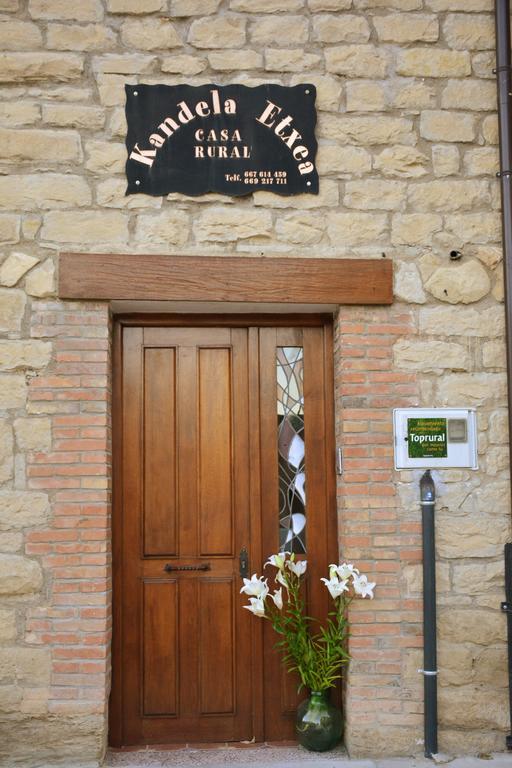Casa Rural Kandela Etxea Лапуэбла-де-Лабарка Экстерьер фото
