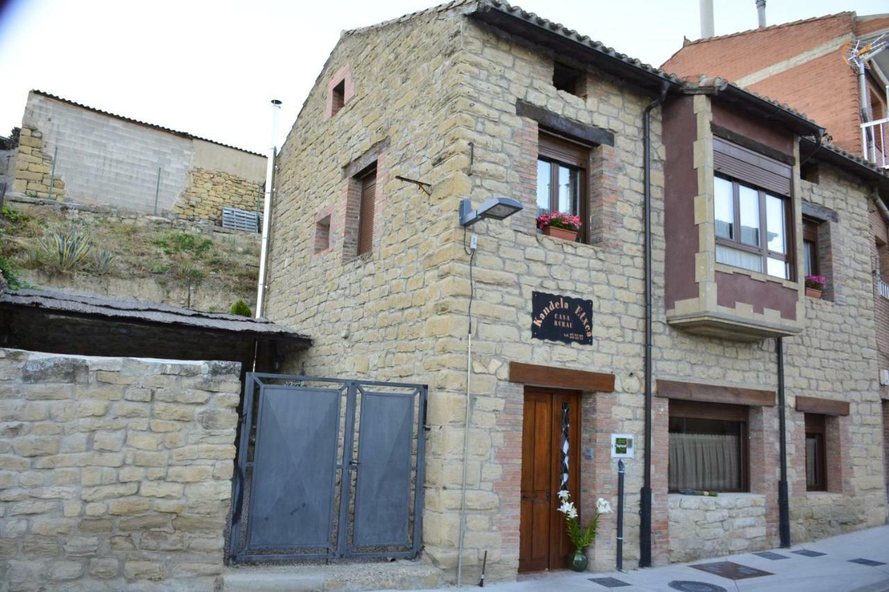 Casa Rural Kandela Etxea Лапуэбла-де-Лабарка Экстерьер фото